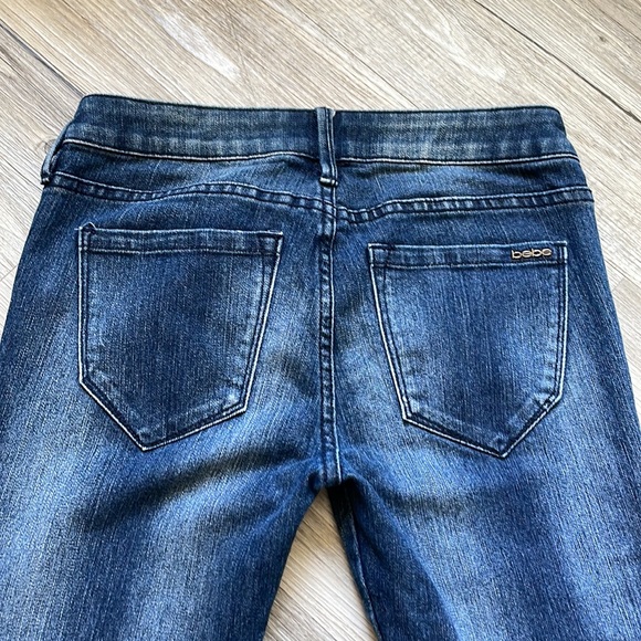 Bebe Low Rise Jeans - Picture 4 of 12